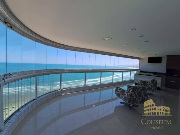 Imagem Apartamento com 3 Quartos à Venda ou Locação, 200 m² em Canto Do Forte - Praia Grande