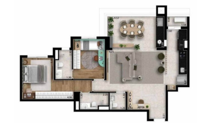 Imagem Apartamento com 3 Quartos à Venda, 140 m² em Vila Osasco - Osasco Imagem Apartamento com 3 Quartos à Venda, 140 m² em Vila Osasco - Osasco
