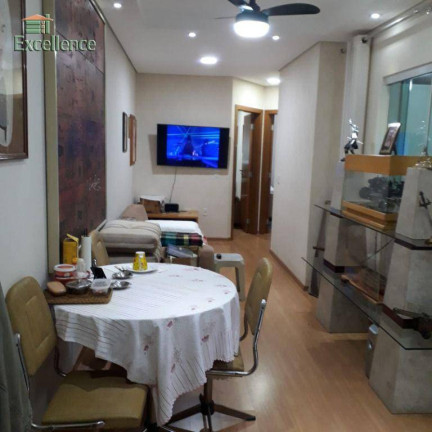 Apartamento com 2 Quartos à Venda, 54 m² em Vila Alzira - Santo André