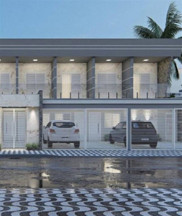 Casa com 2 Quartos à Venda, 60 m² em Mirim - Praia Grande