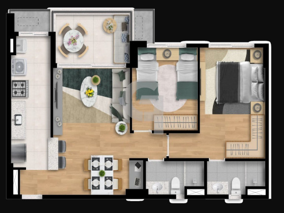 Imagem Apartamento com 3 Quartos à Venda, 74 m² em Jaguaribe - Salvador Imagem Apartamento com 3 Quartos à Venda, 74 m² em Jaguaribe - Salvador
