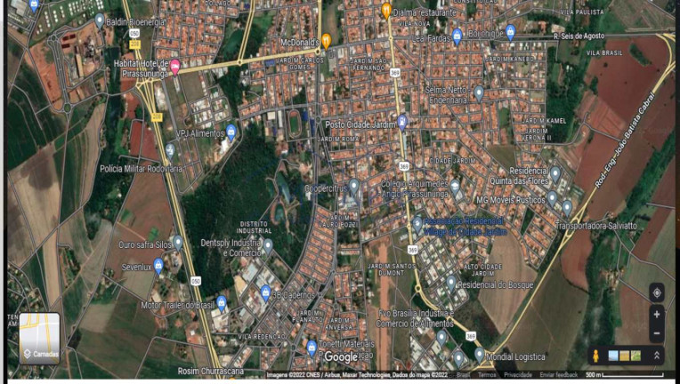 Terreno à Venda, 500 m² em Centro - Pirassununga