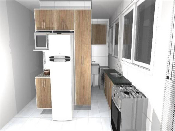 Imagem Apartamento com 1 Quarto à Venda, 35 m² em Aviação - Praia Grande