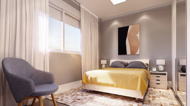 Imagem Apartamento com 2 Quartos à Venda, 54 m² em Farroupilha - Porto Alegre