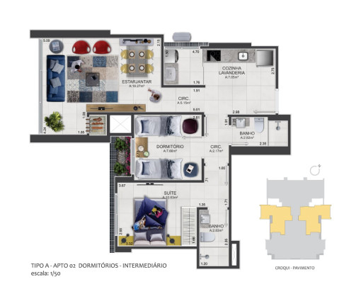 Imagem Apartamento com 3 Quartos à Venda, 83 m² em Predial - Torres