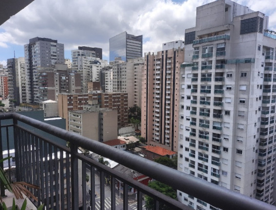 Imóvel com 1 Quarto para Alugar, 38 m² em Consolação - São Paulo