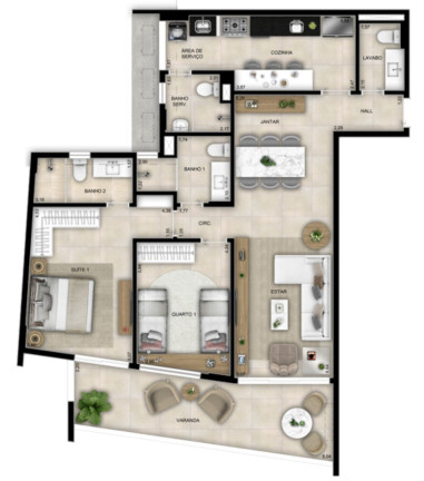 Imagem Imóvel com 2 Quartos à Venda, 100 m² em Botafogo - Rio De Janeiro