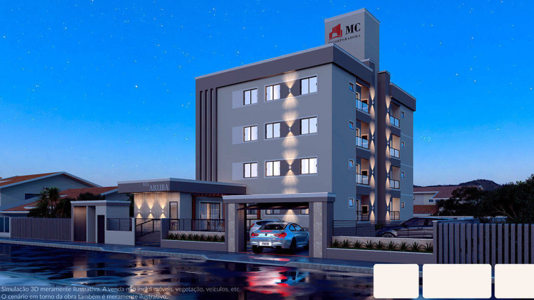 Imagem Apartamento com 2 Quartos à Venda, 58 m² em Santa Luzia - Tijucas
