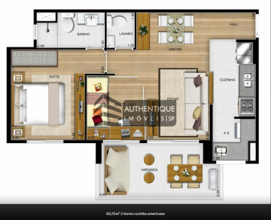 Imagem Apartamento com 1 Quarto à Venda, 47 m² em Morumbi - São Paulo Imagem Apartamento com 1 Quarto à Venda, 47 m² em Morumbi - São Paulo