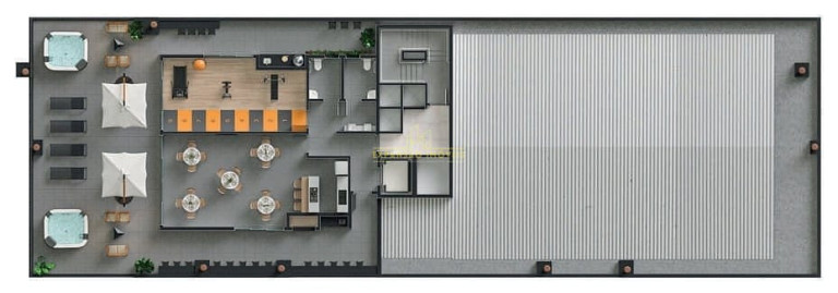 Imagem Studio com 1 Quarto à Venda, 32 m² em Barreiros - São José Imagem Studio com 1 Quarto à Venda, 32 m² em Barreiros - São José