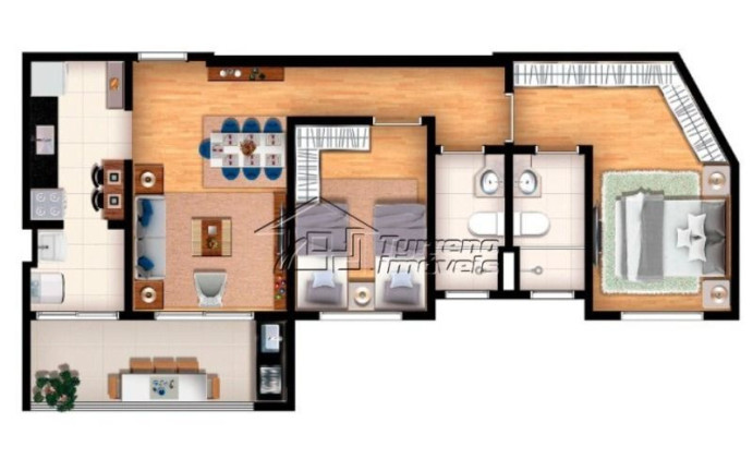 Imagem Apartamento com 2 Quartos à Venda, 68 m² em Jardim Augusta - São José Dos Campos Imagem Apartamento com 2 Quartos à Venda, 68 m² em Jardim Augusta - São José Dos Campos
