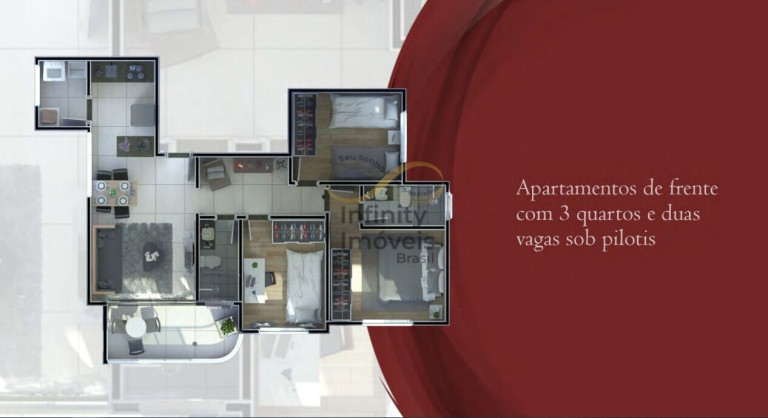 Imagem Apartamento com 2 Quartos à Venda, 53 m² em Cabral - Contagem Imagem Apartamento com 2 Quartos à Venda, 53 m² em Cabral - Contagem