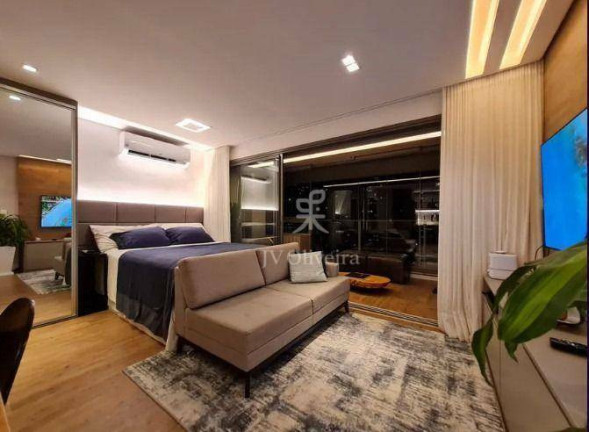 Imagem Apartamento com 1 Quarto à Venda, 42 m² em Brooklin Paulista - São Paulo Imagem Apartamento com 1 Quarto à Venda, 42 m² em Brooklin Paulista - São Paulo