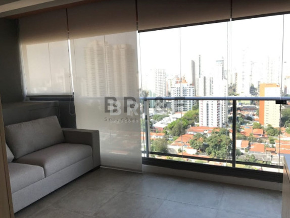 Apartamento com 1 Quarto para Alugar, 43 m² em Brooklin - São Paulo