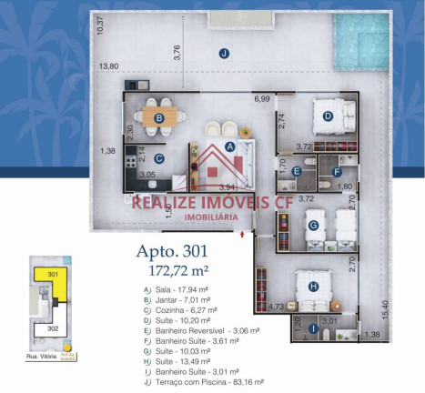 Imagem Apartamento com 2 Quartos à Venda, em Palmeiras - Cabo Frio Imagem Apartamento com 2 Quartos à Venda, em Palmeiras - Cabo Frio