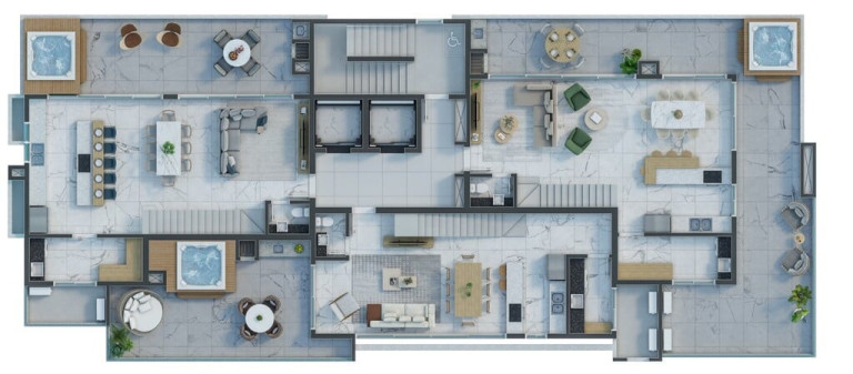 Imagem Apartamento com 3 Quartos à Venda, 102 m² em água Verde - Curitiba