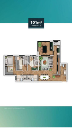 Imagem Apartamento com 3 Quartos à Venda, 101 m² em Engordadouro - Jundiaí Imagem Apartamento com 3 Quartos à Venda, 101 m² em Engordadouro - Jundiaí