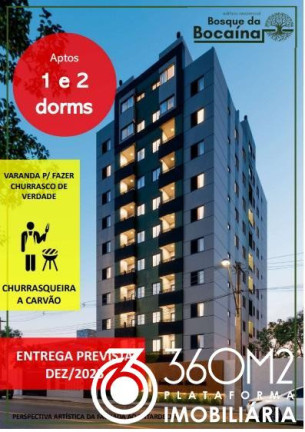 Apartamento com 1 Quarto à Venda, 42 m² em Vila Bocaina - Mauá