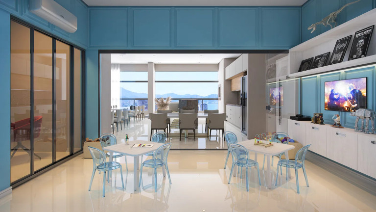 Imagem Apartamento com 3 Quartos à Venda, 92 m² em Perequê - Porto Belo