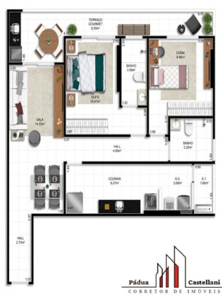 Imagem Apartamento com 3 Quartos à Venda, 100 m² em Ocian - Praia Grande