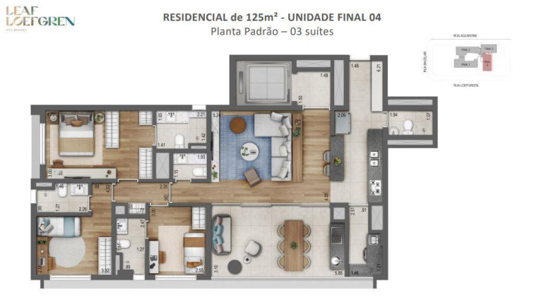 Imagem Apartamento com 3 Quartos à Venda, 125 m² em Vila Clementino - São Paulo Imagem Apartamento com 3 Quartos à Venda, 125 m² em Vila Clementino - São Paulo