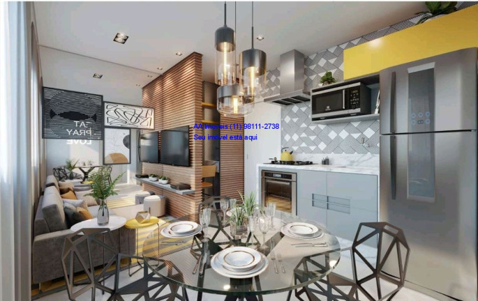Imagem Apartamento com 2 Quartos à Venda, 36 m² em Vila Sul Americana - Carapicuíba