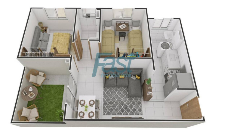 Imagem Apartamento com 2 Quartos à Venda, 42 m² em Ribeirão Do Lipa - Cuiabá