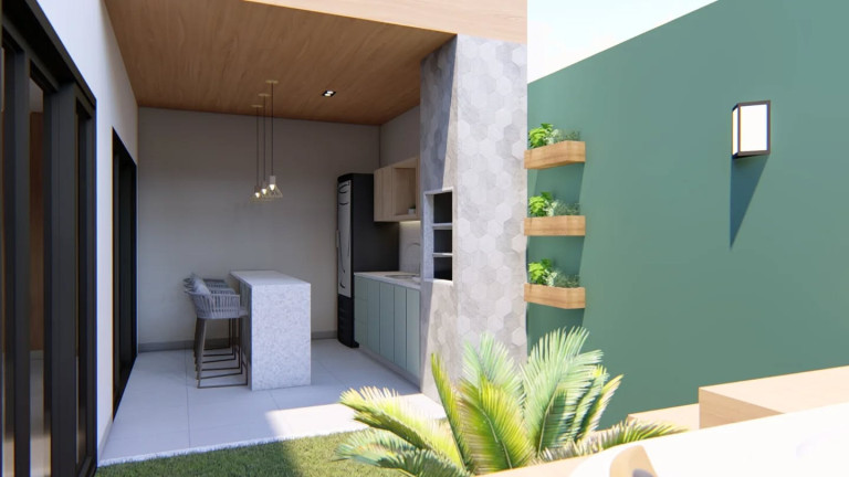 Imagem Casa de Condomínio com 3 Quartos à Venda, 187 m² em Parque Anhanguera  - Goiania