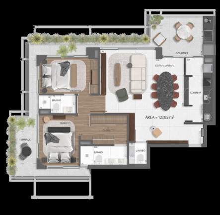 Imagem Imóvel com 2 Quartos à Venda, 123 m² em Itaim Bibi - São Paulo