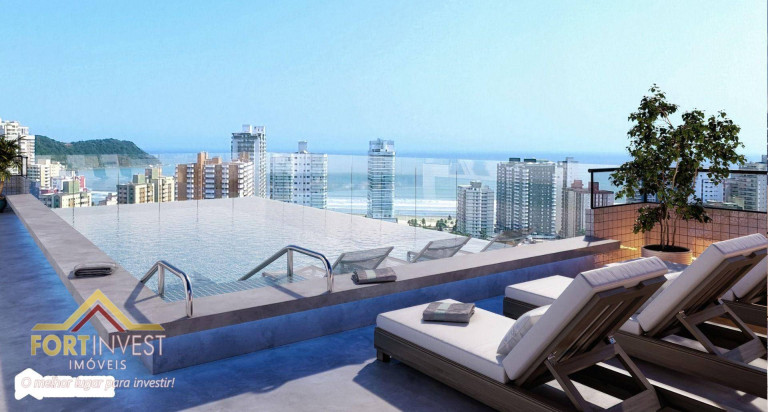 Imagem Imóvel com 2 Quartos à Venda, 80 m² em Boqueirão - Praia Grande
