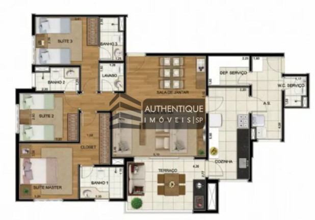 Imagem Apartamento com 3 Quartos à Venda, 150 m² em Vila Gilda - Santo André Imagem Apartamento com 3 Quartos à Venda, 150 m² em Vila Gilda - Santo André