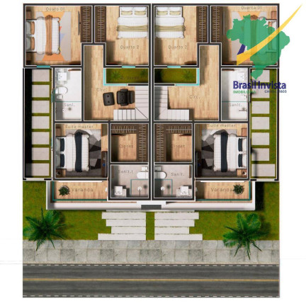 Imagem Apartamento com 3 Quartos à Venda, 103 m² em Xurupita - Porto Seguro Imagem Apartamento com 3 Quartos à Venda, 103 m² em Xurupita - Porto Seguro