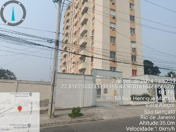Apartamento com 2 Quartos à Venda, 46 m² em Vista Alegre - São Gonçalo