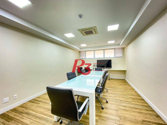 Imagem Sala Comercial à Venda, 54 m² em Gonzaga - Santos