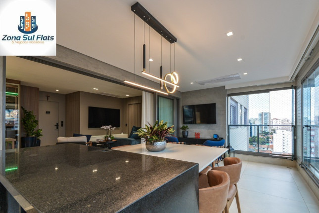 Imagem Apartamento com 3 Quartos à Venda, 131 m² em Mirandópolis - São Paulo Imagem Apartamento com 3 Quartos à Venda, 131 m² em Mirandópolis - São Paulo