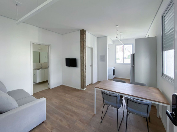 Imagem Apartamento com 1 Quarto para Alugar, 33 m² em Jardins - São Paulo