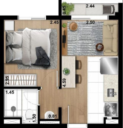 Imagem Apartamento com 2 Quartos à Venda, 56 m² em Tucuruvi - São Paulo