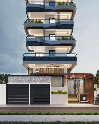 Imagem Apartamento com 1 Quarto à Venda, 48 m² em Vila Guilhermina - Praia Grande