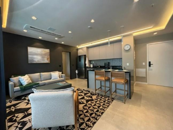 Imagem Apartamento com 1 Quarto para Alugar, 77 m² em Brooklin - São Paulo