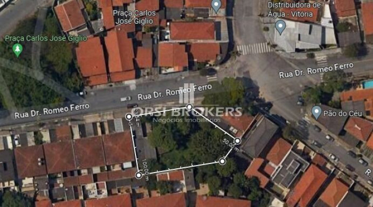 Terreno à Venda, 924 m² em Jardim Bonfiglioli - São Paulo