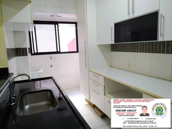 Imagem Apartamento com 1 Quarto à Venda, 52 m² em Itararé - São Vicente