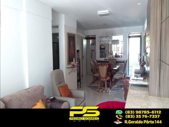 Apartamento com 3 Quartos à Venda, 145 m² em Manaíra - João Pessoa