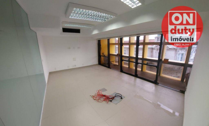 Imagem Sala Comercial à Venda ou Locação, 389 m² em Centro - Santos Imagem Sala Comercial à Venda ou Locação, 389 m² em Centro - Santos