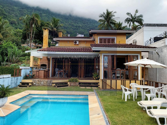 Imagem Casa com 4 Quartos para Temporada, 300 m² em Guaecá - São Sebastião