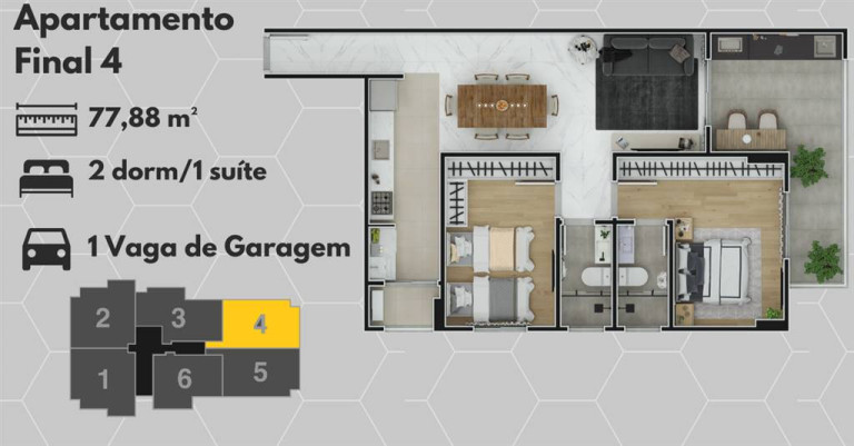 Imagem Apartamento com 2 Quartos à Venda, 78 m² em Mirim - Praia Grande Imagem Apartamento com 2 Quartos à Venda, 78 m² em Mirim - Praia Grande