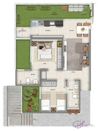 Imagem Casa de Condomínio com 3 Quartos à Venda, 122 m² em Mirante Do Jambreiro - Nova Lima