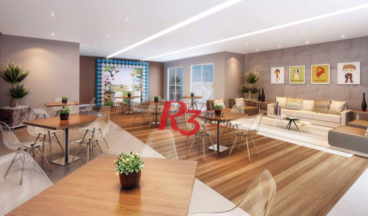 Imagem Apartamento com 3 Quartos à Venda, 83 m² em Boqueirão - Santos Imagem Apartamento com 3 Quartos à Venda, 83 m² em Boqueirão - Santos