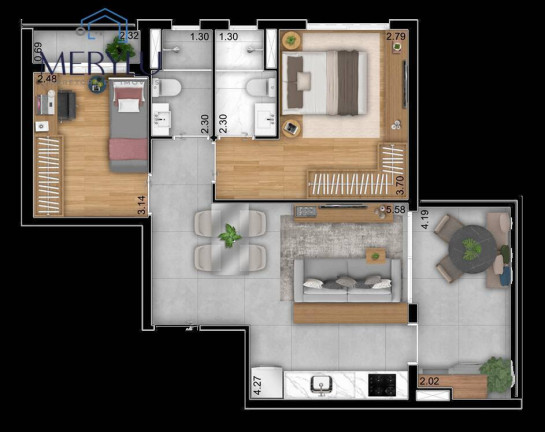 Imagem Apartamento com 2 Quartos à Venda, 68 m² em Saúde - São Paulo