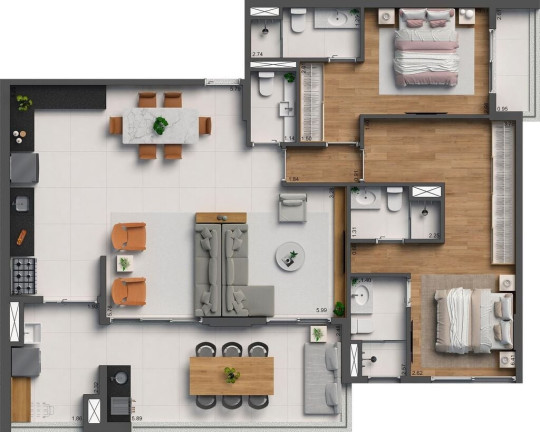 Imagem Apartamento com 2 Quartos à Venda, 93 m² em Alto Da Lapa - São Paulo