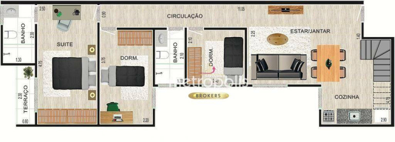 Imagem Apartamento com 3 Quartos à Venda, 75 m² em Paraíso - Santo André